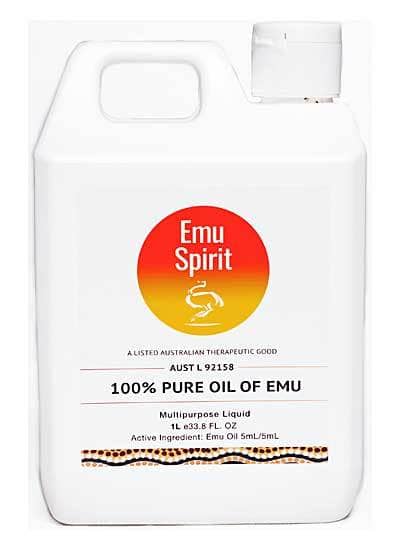 Buy Emu Spirit 100 Percent Pure Oil of Emu 1L Online