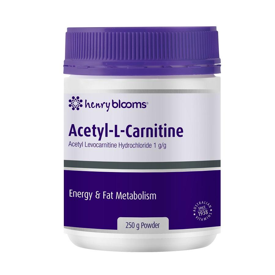 Buy Henry Blooms Acetyl L Carnitine Powder 250g Online