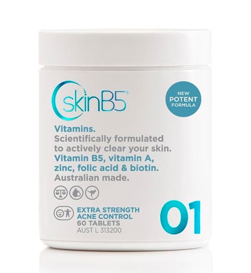 vitamin b5 and l-carnitine for acne Skin pro strength Tabs 180's  Unichem Havelock North MARNYS L-carnitine + Vitamin B5