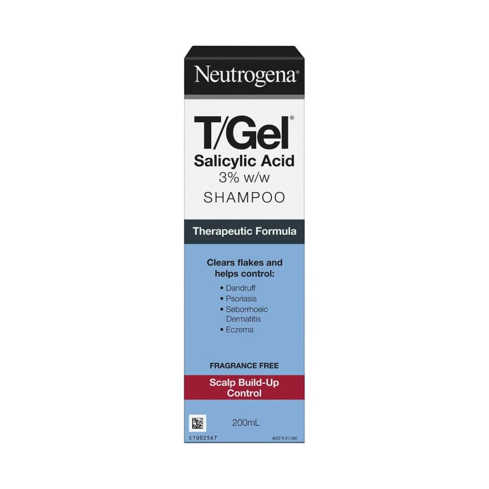 Buy Neutrogena T Gel Salicylic Acid 3 Percent ww Shampoo 200ml Online