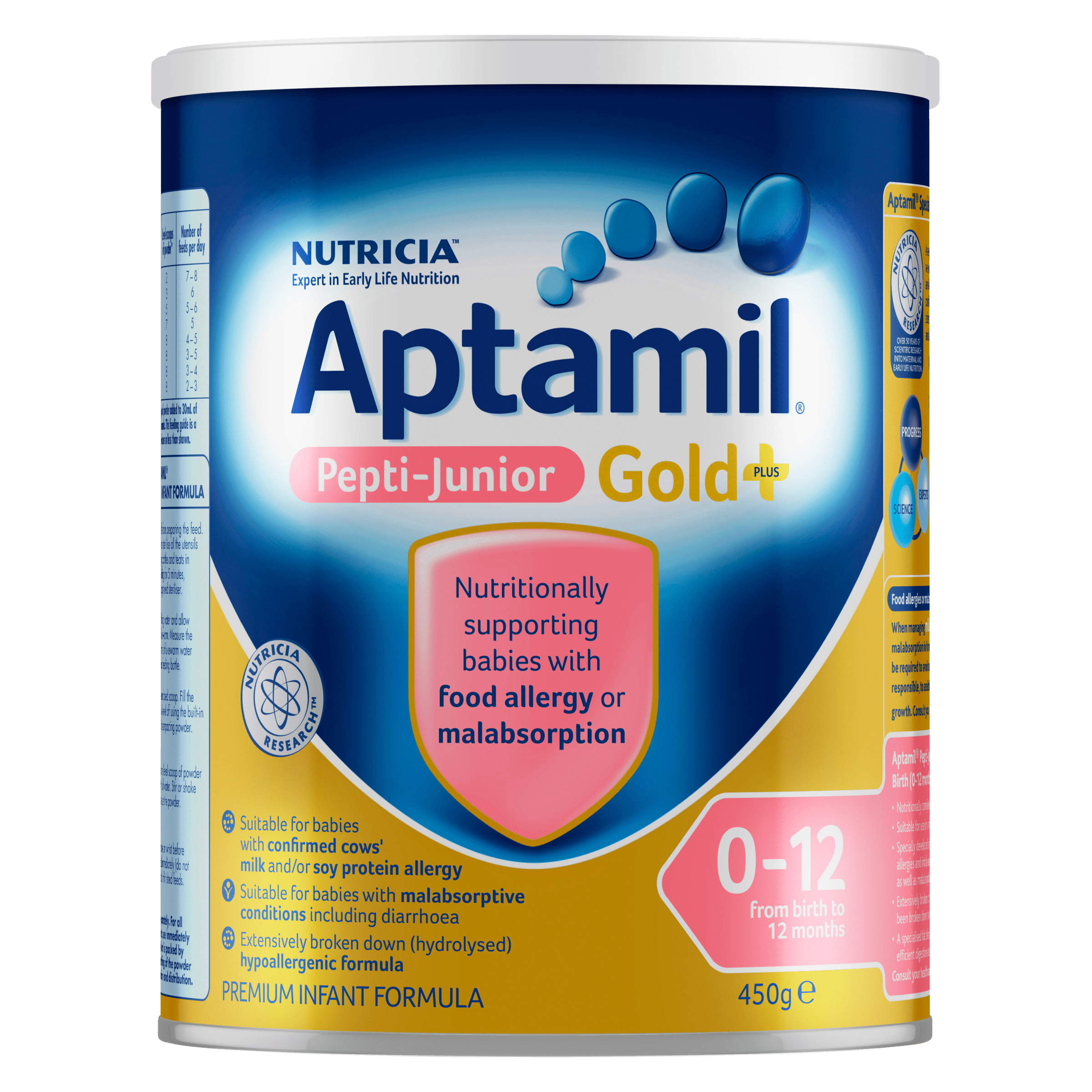 Buy Aptamil Pepti Junior Gold 450g Online